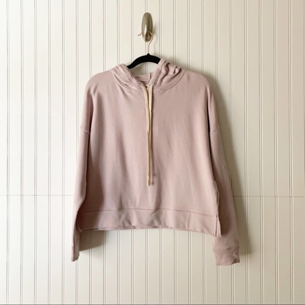 Madewell Womens Small Pale Lilac Sunny Hoodie Sweatshirt